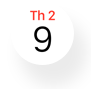 Icon for Calendar app